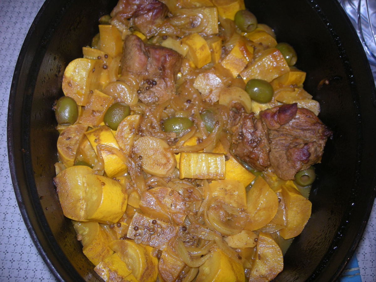 Recette Facile | Agneau au citron confit et olives