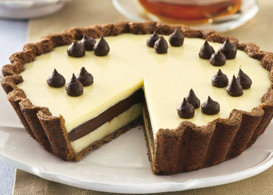 Recette Facile | Bsr à tous que pensez vous de ma tarte au chocolat ??☺?