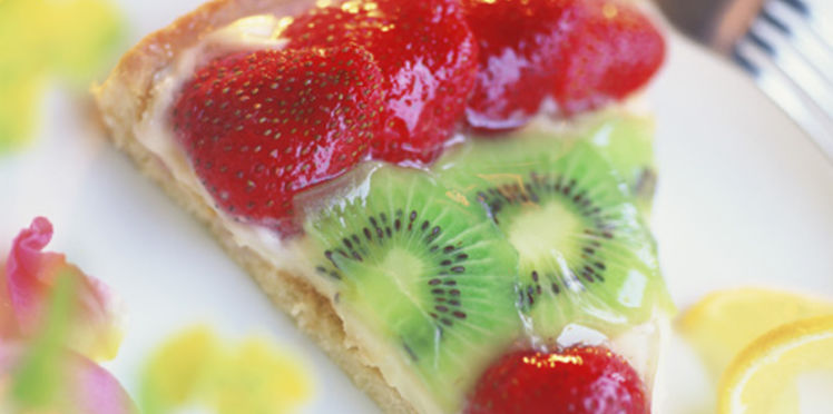 Recette Facile | Tarte aux fraises et aux kiwis