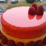 nouvelle création un duo framboise chocolat