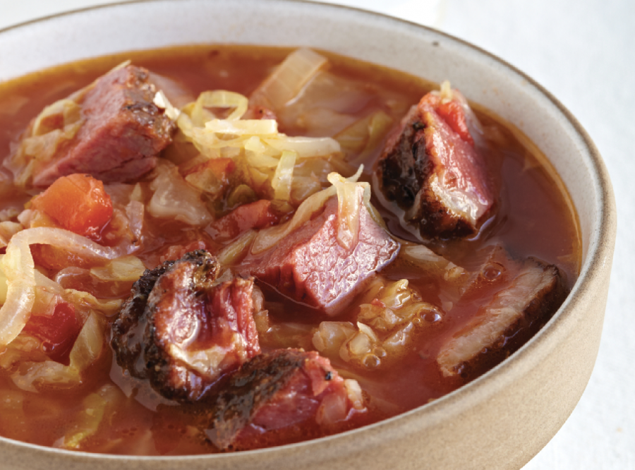 Recette Facile | Soupe au chou avec de la viande