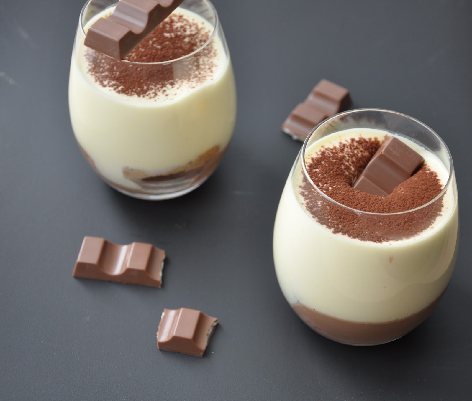 Recette Facile | Tiramisu Poires & Kinder Maxi