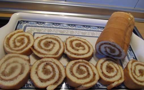 Recette Facile | Gâteau roulé aux pommes