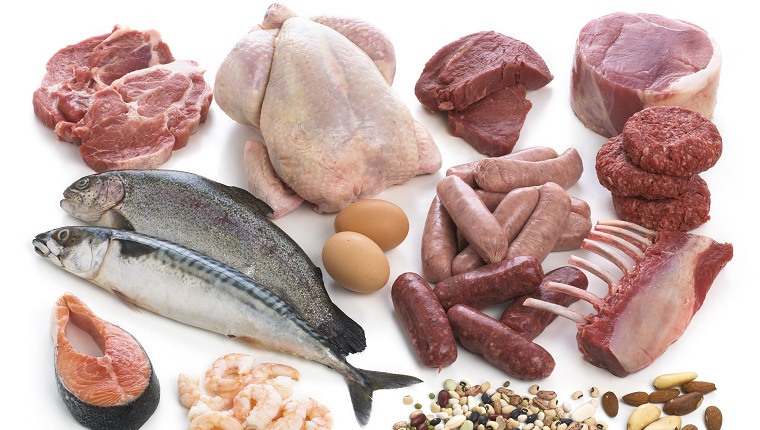 Recette Facile | Calories dans la viande et le poisson - table de calories