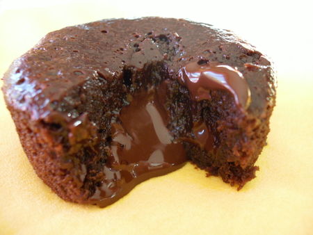Recette Facile | Fondant coulant au chocolat , miam ils sont excellent