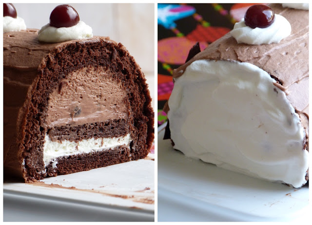 Recette Facile | Bûche de la forêt noire