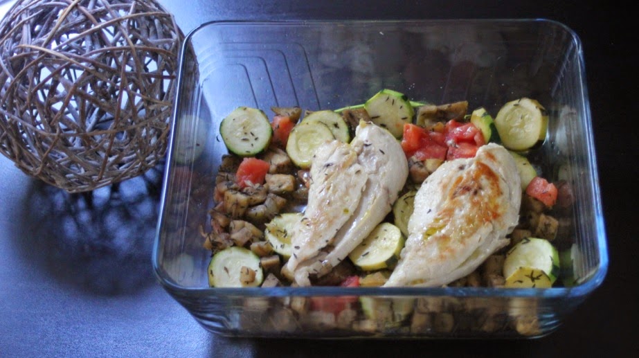 Recette Facile | Blancs de poulet rôtis et leur ragoût de légumes