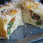 Brioche des rois provençale aux fruits confits et à la fleur d rsquo oranger