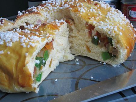 Recette Facile | Brioche des rois provençale aux fruits confits et à la fleur d'oranger