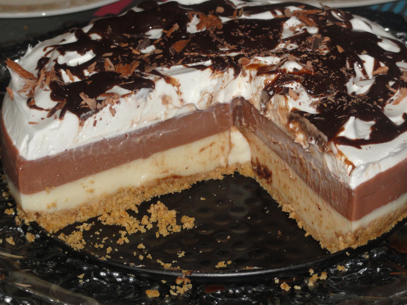 Recette Facile | Dessert bi-couches vanille et chocolat : un vrai délice ♥