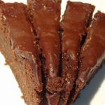 Fondant au chocolat avec glaçage chocolat café