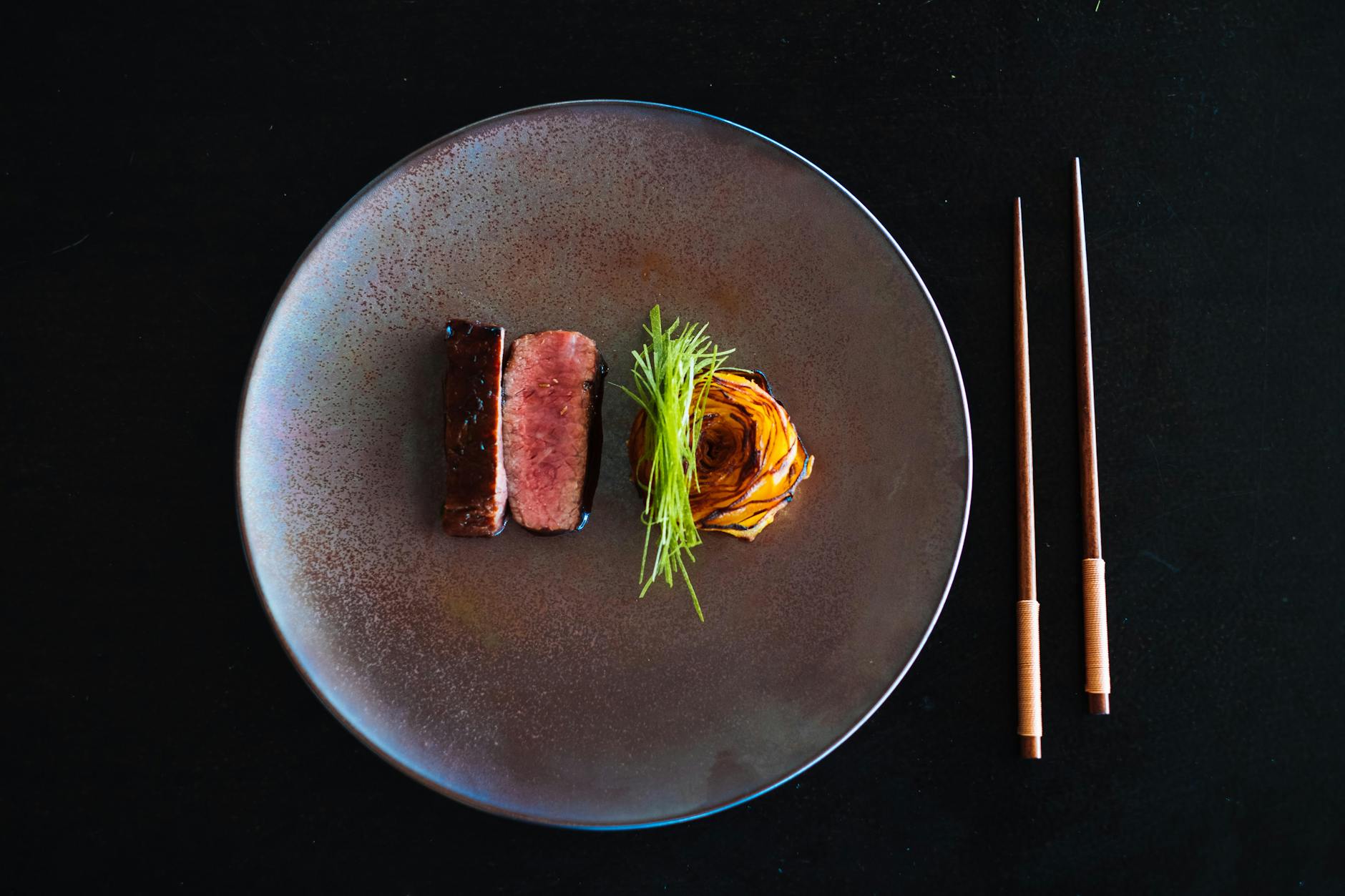 Steak de Chou fleur Rôti aux Épices