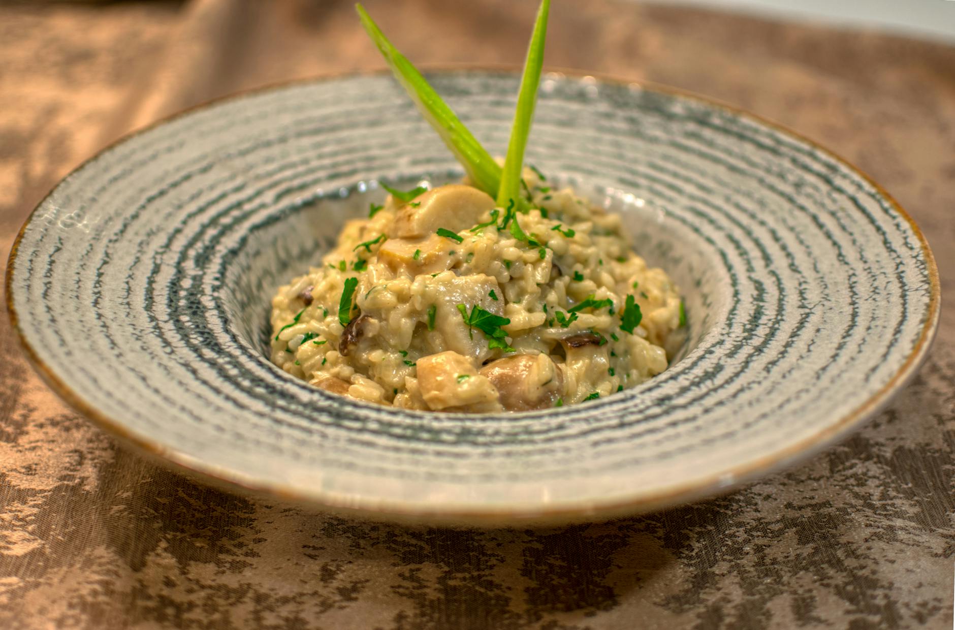 Risotto aux champignons traditionnel