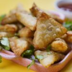 Samoussas Croustillants au B uf et Petits Légumes