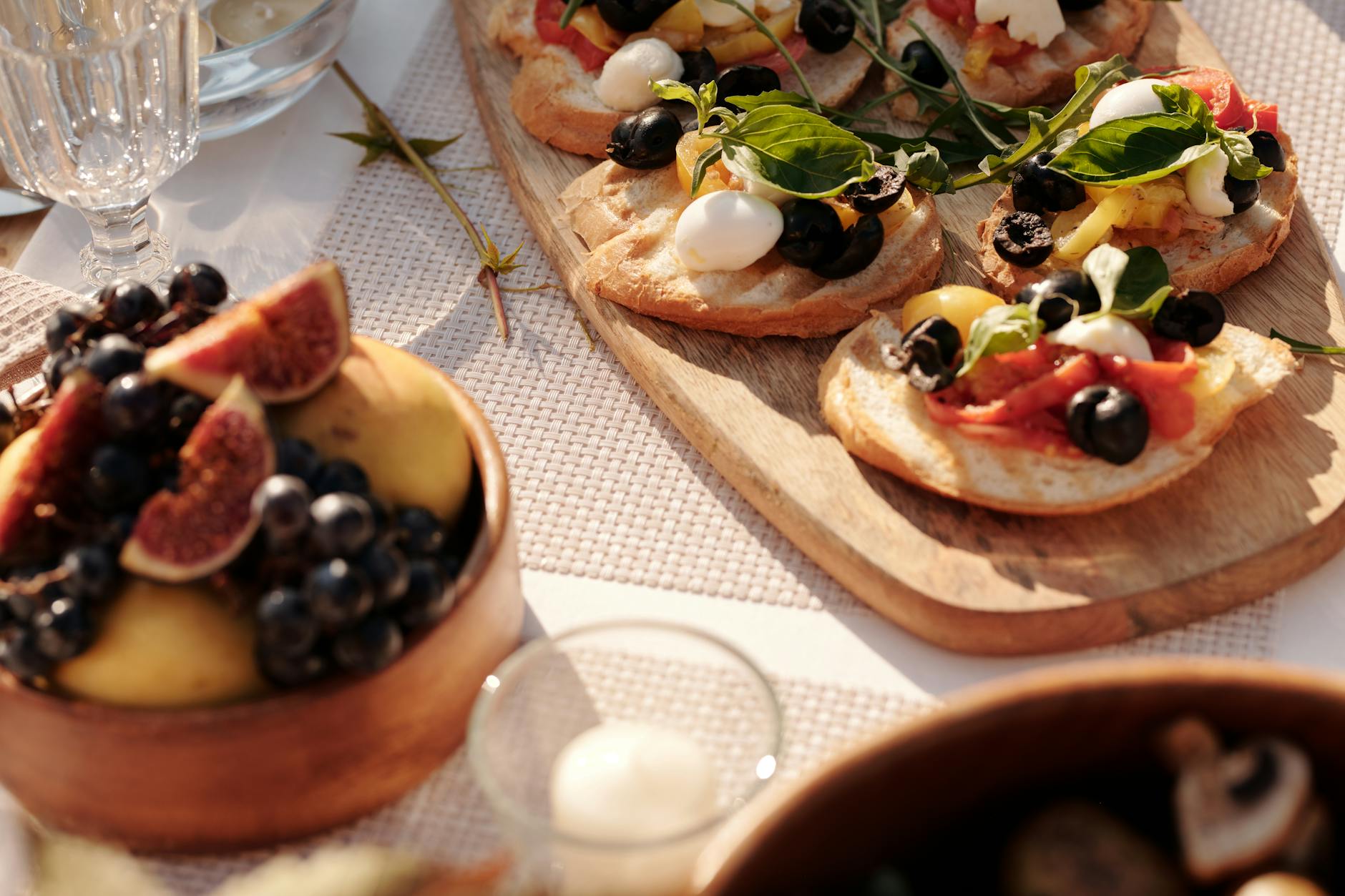 Bruschetta Tomates Basilic au Thermomix