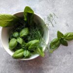 Salade de lentilles vegan